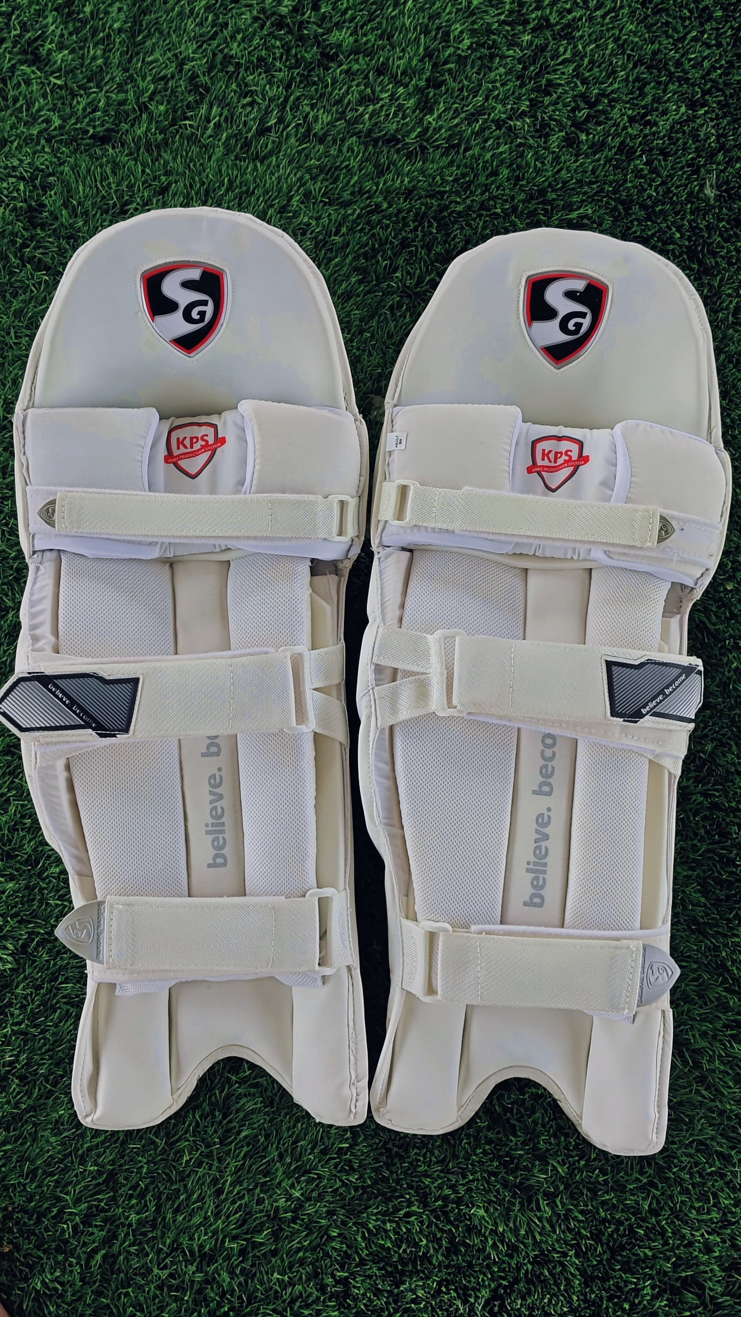 SG Batting Legguards TEST WHITE