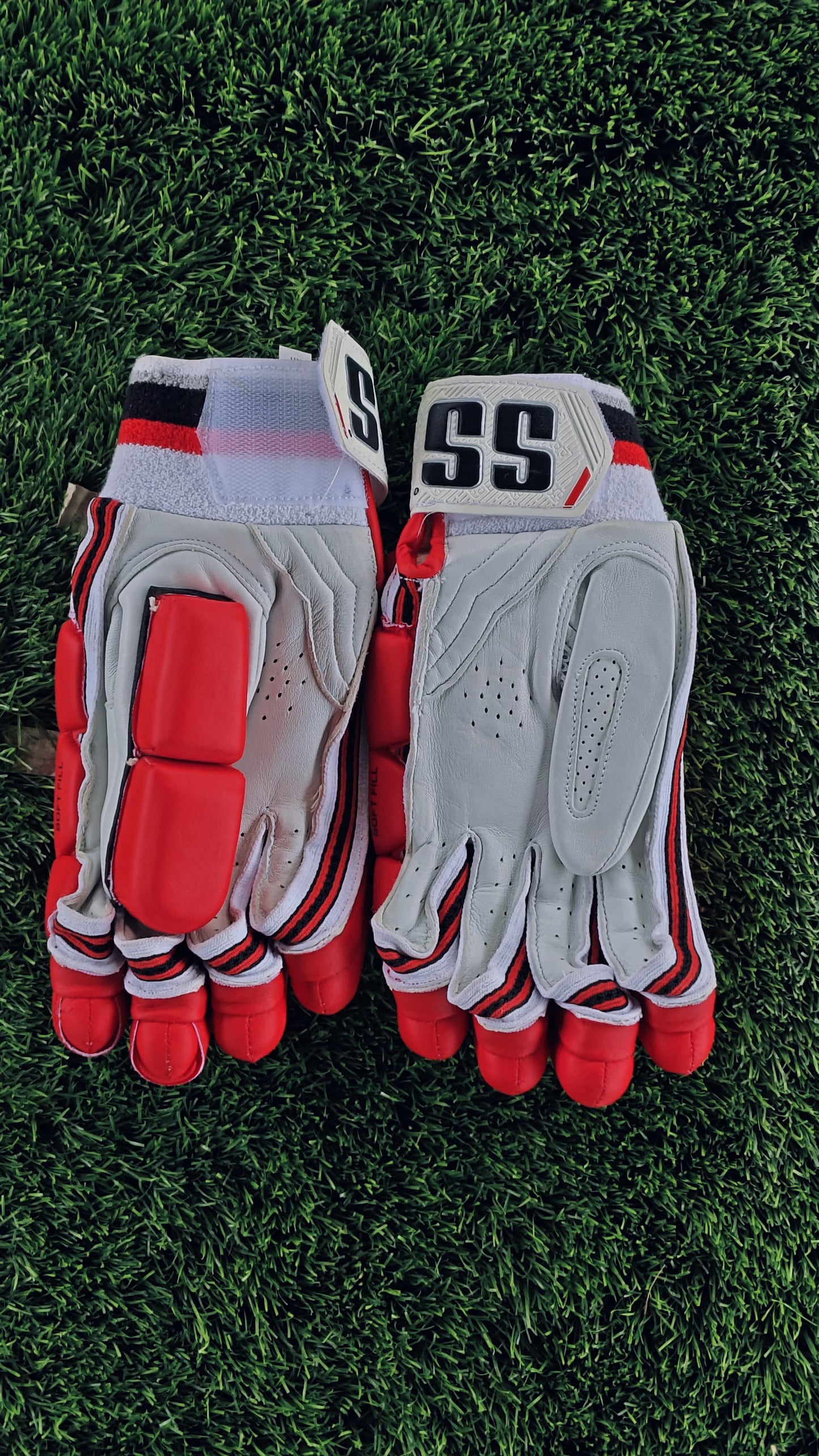 SS Batting Gloves SUPER TEST - RED (RH)