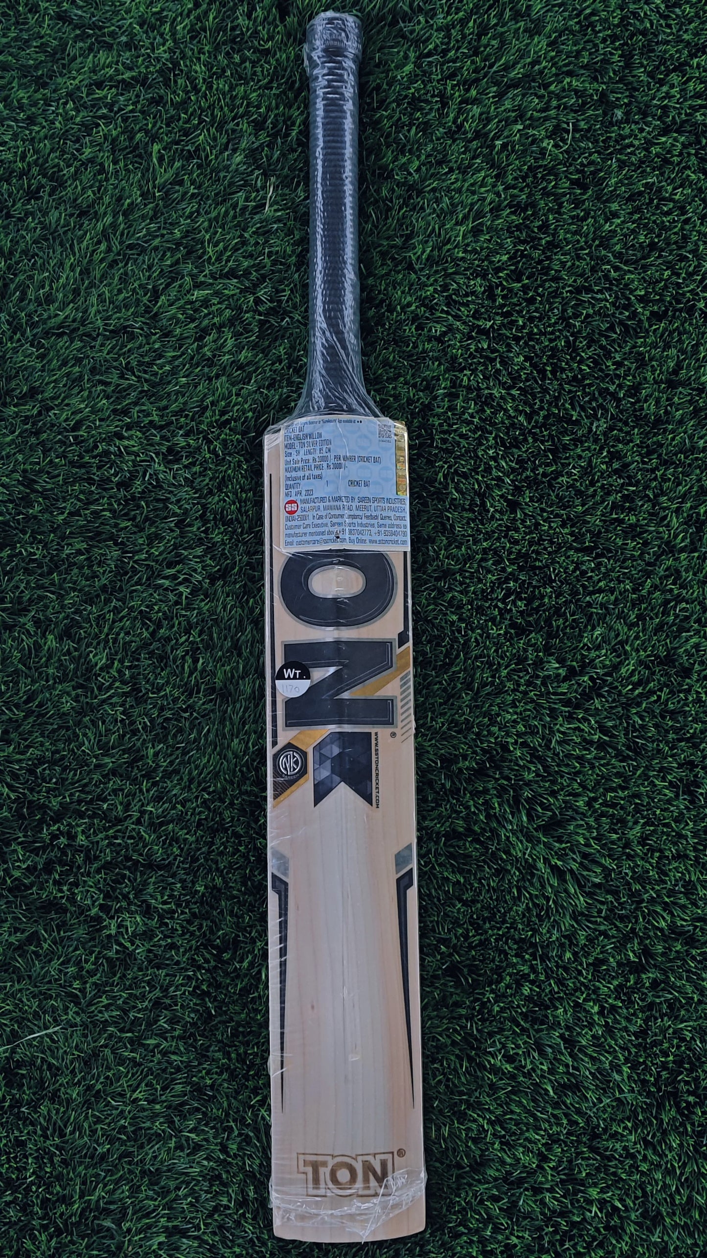 TON Cricket Bat SILVER EDITION