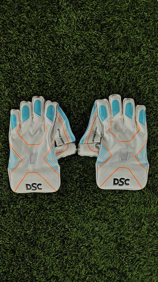 DSC Wicket Keeping Gloves INTENSE SHOC