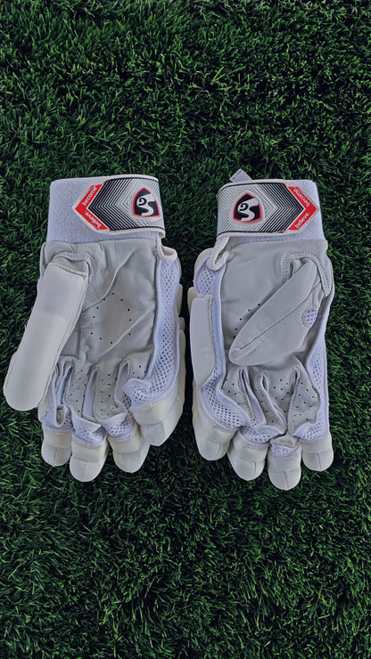 SG Batting Gloves TEST WHITE (RH)