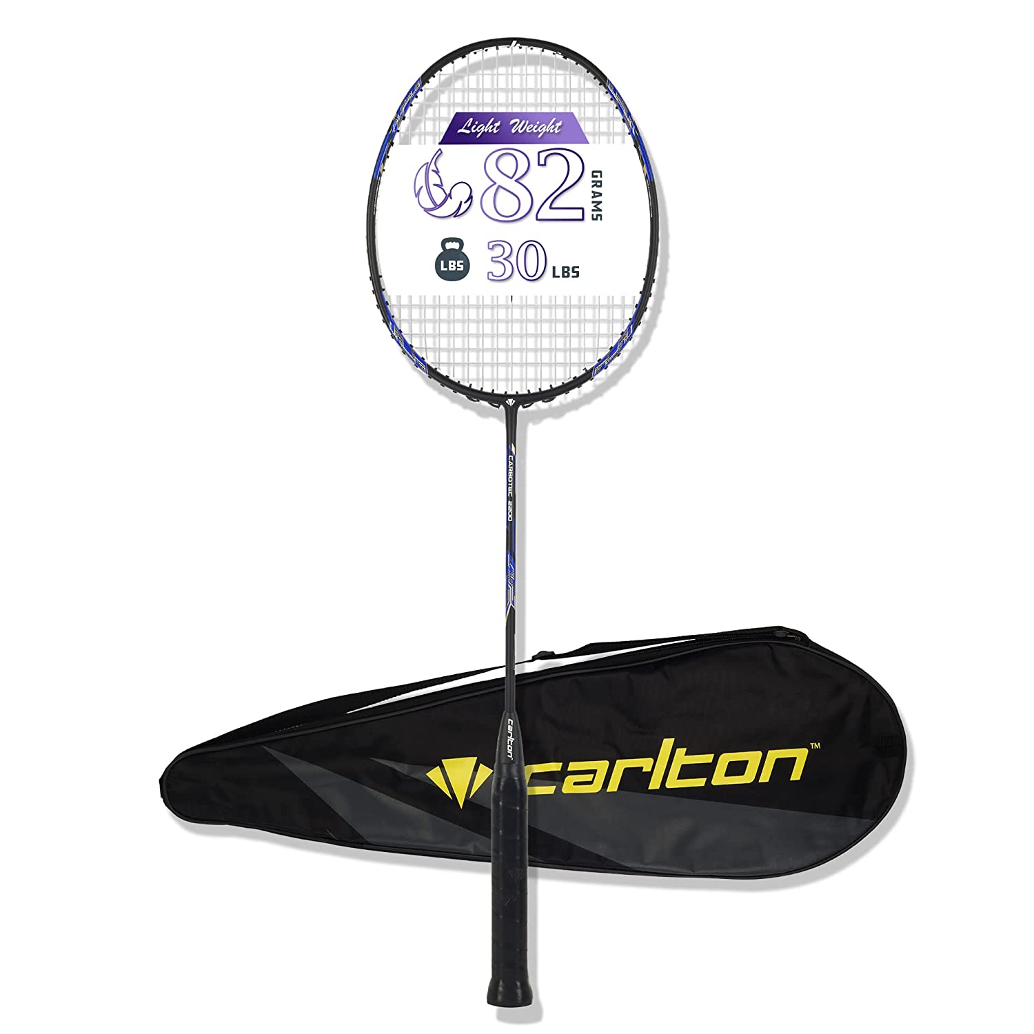 CARLTON BADMINTON RACKET CARBOTEC 1000 – blendinsports
