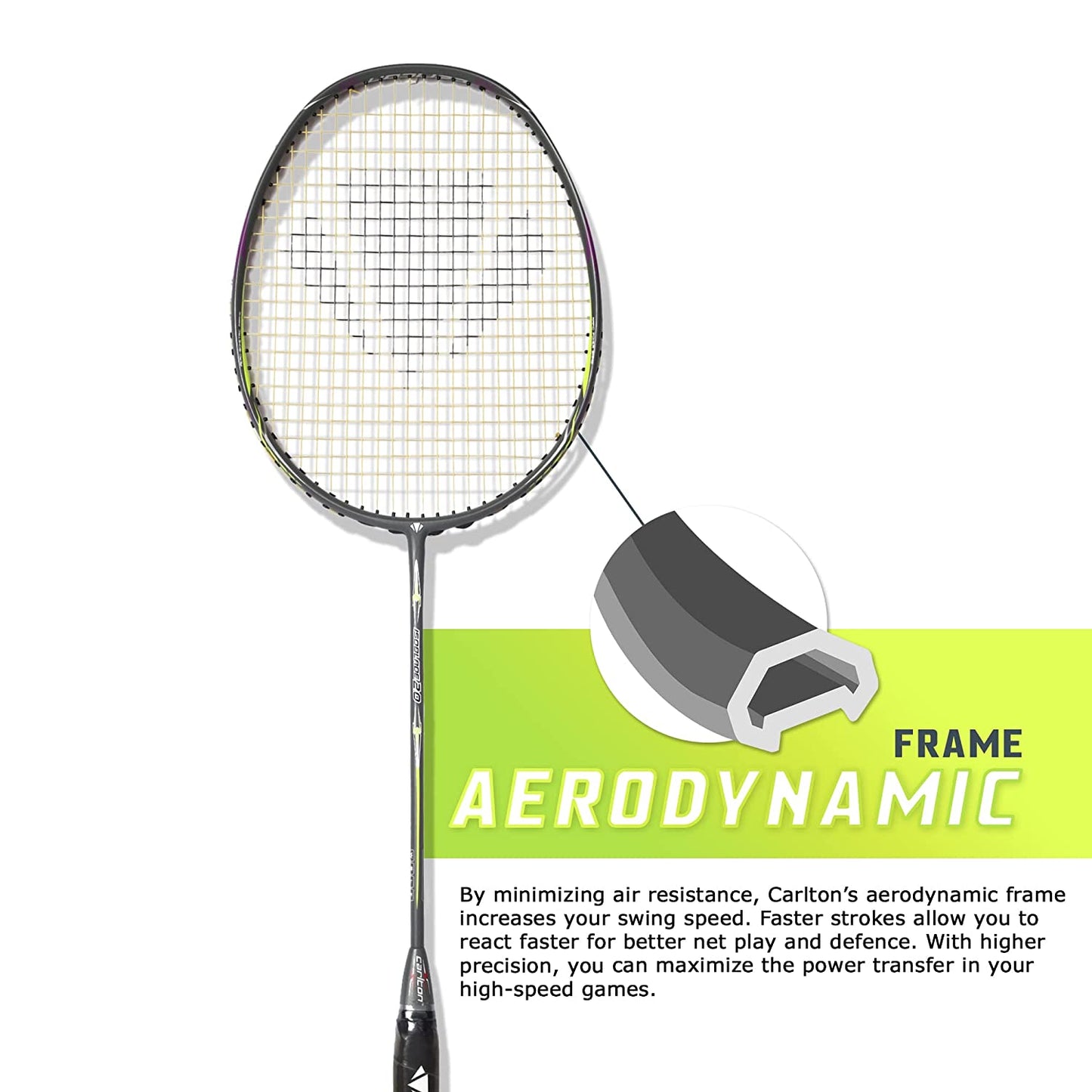 CARLTON BADMINTON RACKET ISOBLADE 2.0