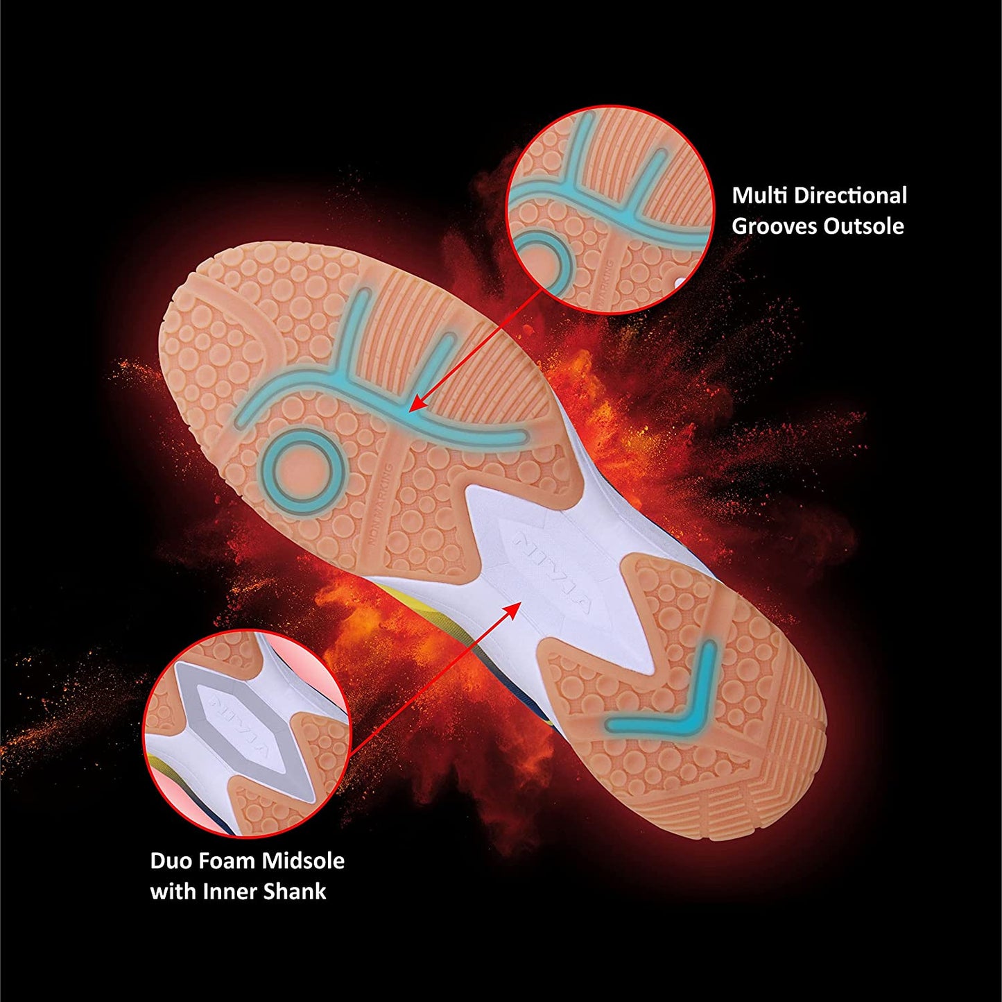 NIVIA BADMINTON SHOES HY COURT 2.0